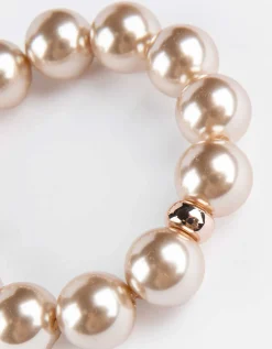 Armband - Sierkraaltjes - beige