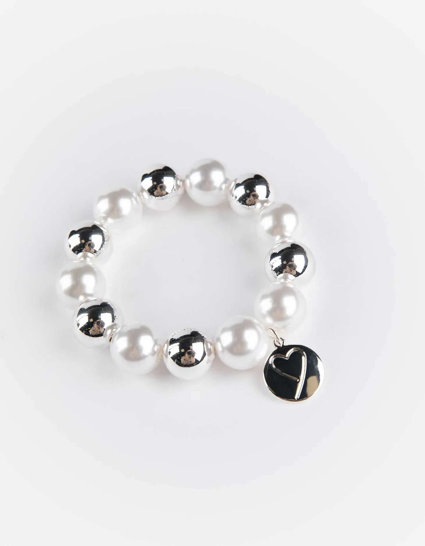 Armband - Sierkraaltjes - wit