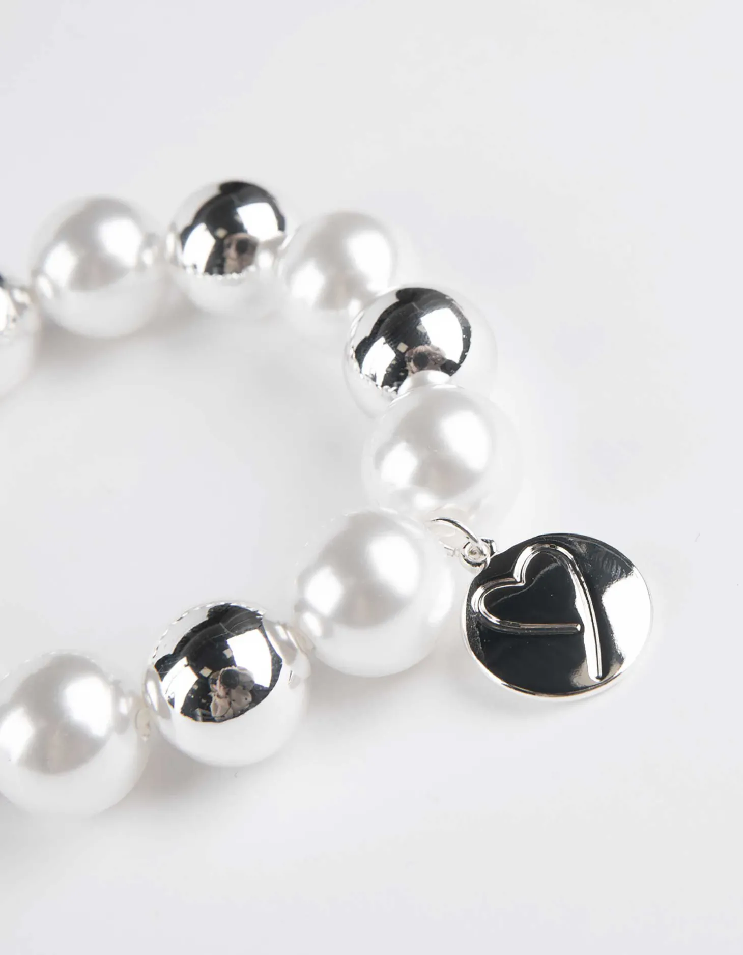 Armband - Sierkraaltjes - wit