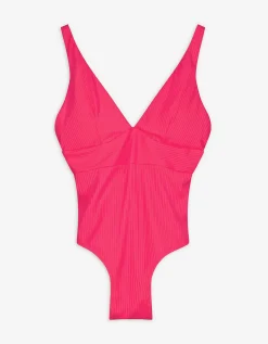Badpak - Effen - pink