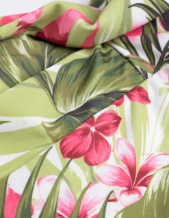 Badpak - Print all-over - lichtgroen