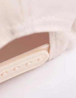 Baseballpet - Borduursel - beige