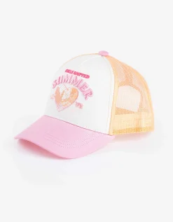 Baseballpet - Met pailletjes - oranje
