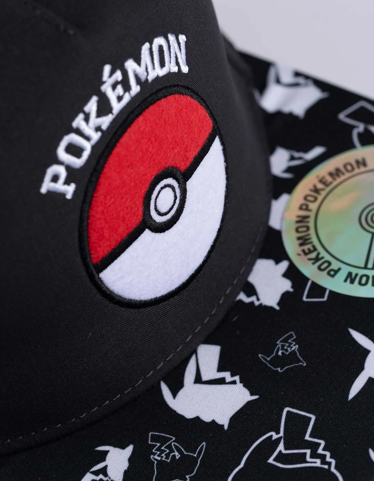 Baseballpet - Pokémon - donkergrijs