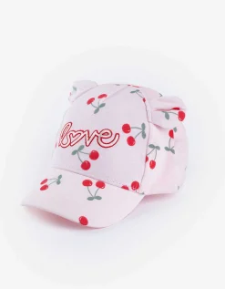 Baseballpet - Print all-over - roze