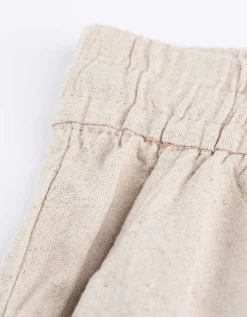 Bermuda - Linnenmix - beige