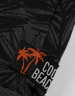 Bermuda - Print all-over - donkergrijs