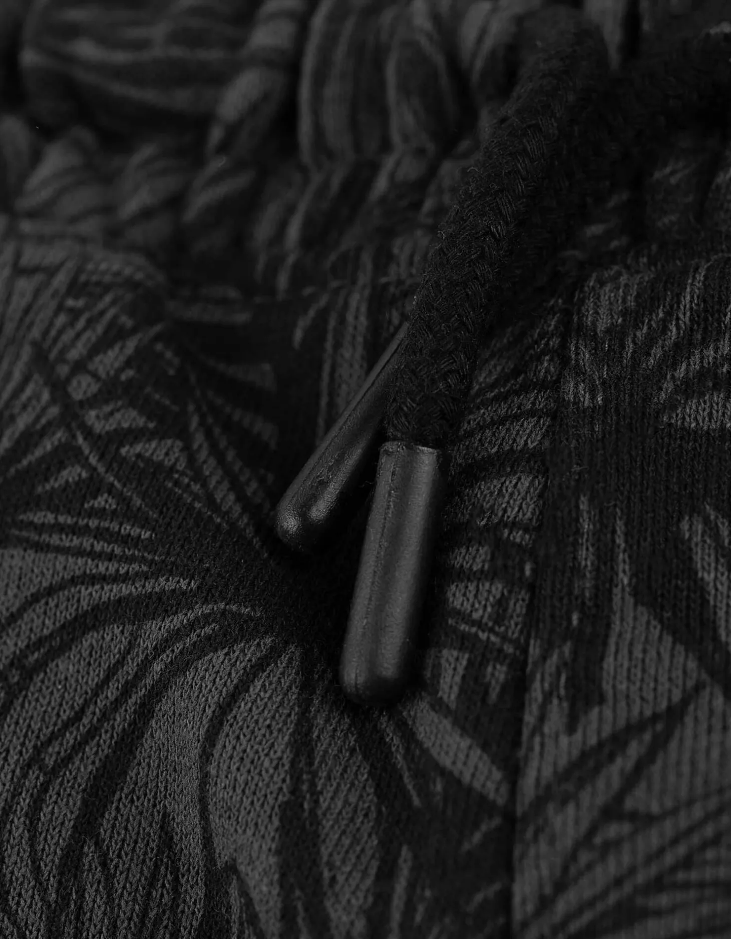 Bermuda - Print all-over - donkergrijs