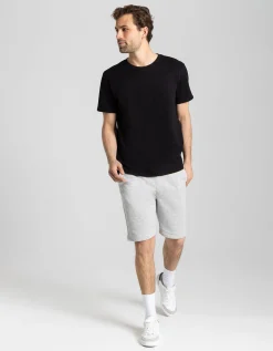 Bermuda - Regular fit - lichtgrijs