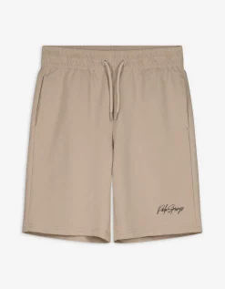 Bermuda - Sweatstof - beige