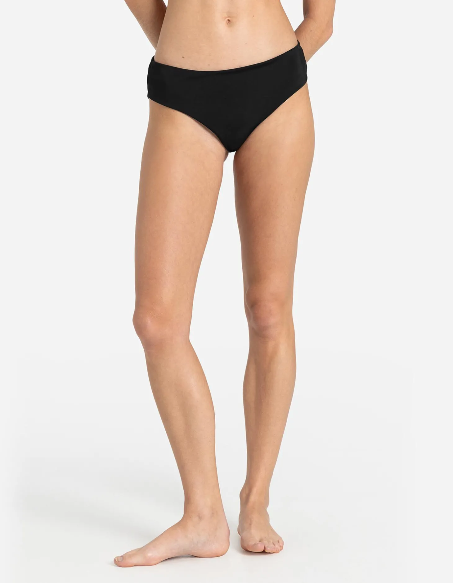 Bikinibroekje - Gerecycled polyester - zwart