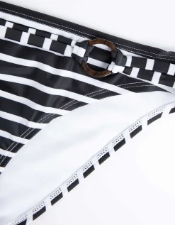 Bikinibroekje - Gerecycled polyester - zwart