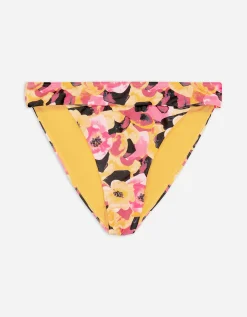 Bikinibroekje - Gerecycled polyester - geel