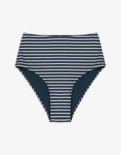 Bikinibroekje - Geribd - donkerblauw