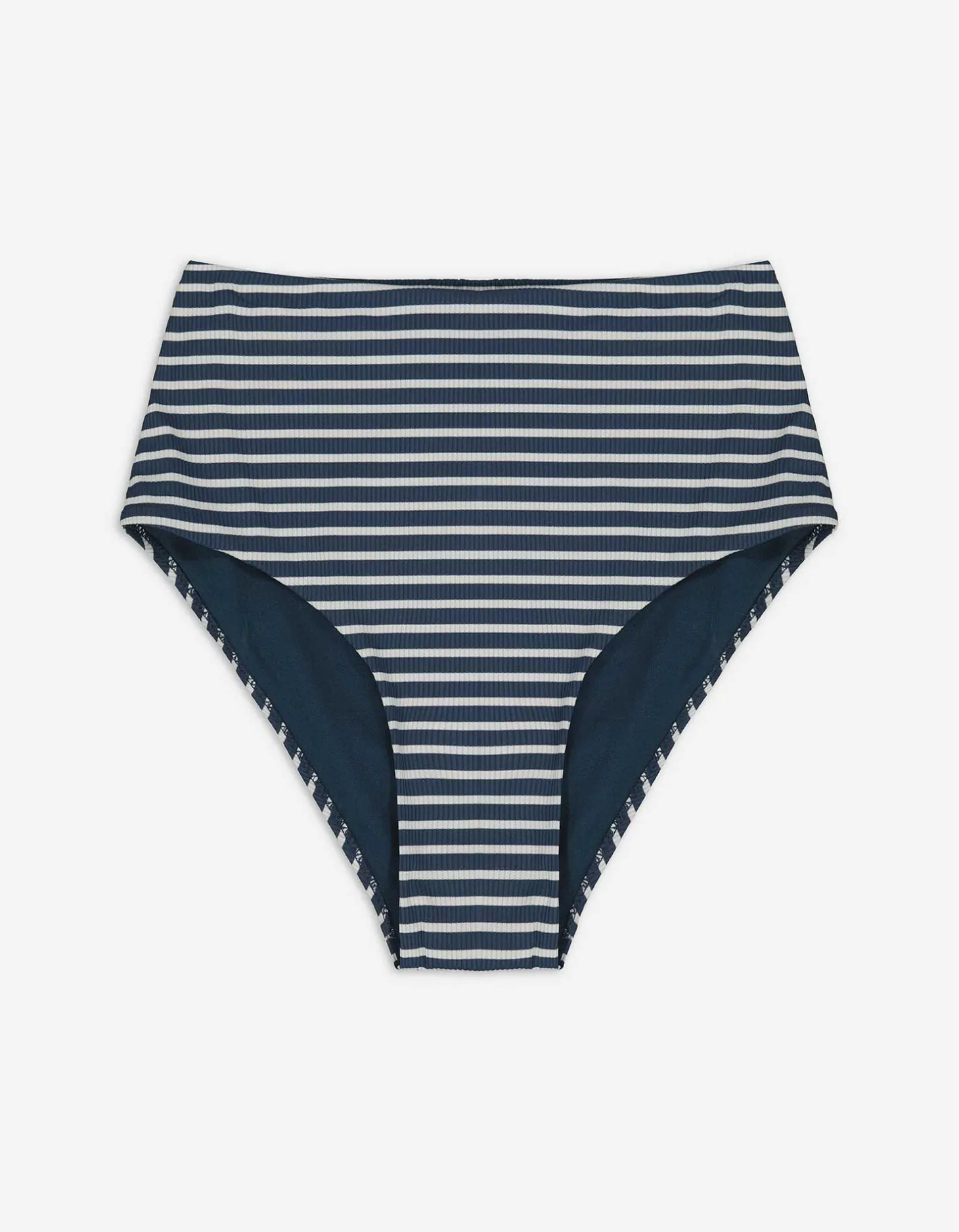 Bikinibroekje - Geribd - donkerblauw