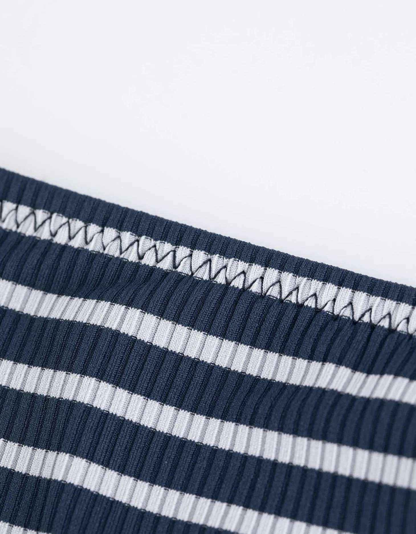 Bikinibroekje - Geribd - donkerblauw