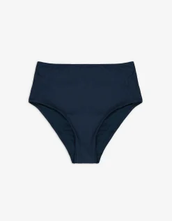 Bikinibroekje - Geribd - donkerblauw