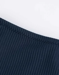 Bikinibroekje - Geribd - donkerblauw
