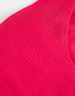 Bikinibroekje - Geribde structuur - pink
