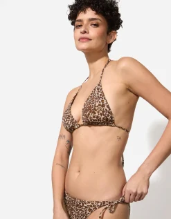 Bikinibroekje - Luipaardprint - bruin
