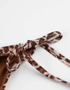 Bikinibroekje - Luipaardprint - bruin