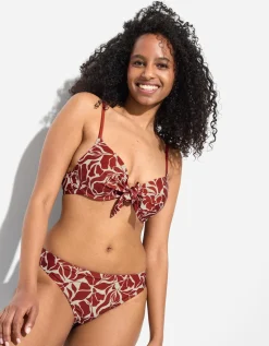Bikinibroekje - Print all-over - rood