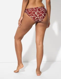 Bikinibroekje - Print all-over - rood