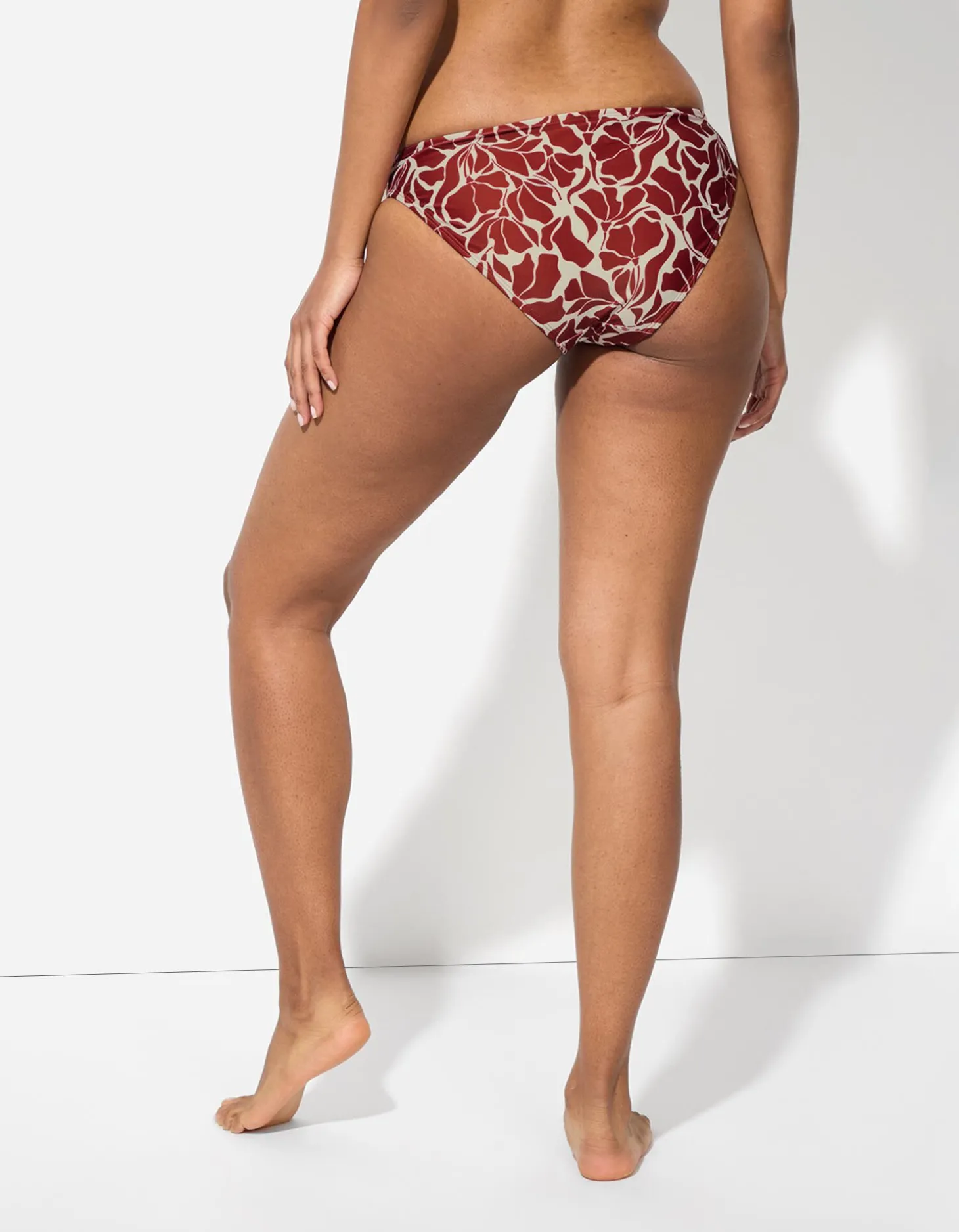 Bikinibroekje - Print all-over - rood