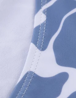 Bikinibroekje - Print all-over - blauw