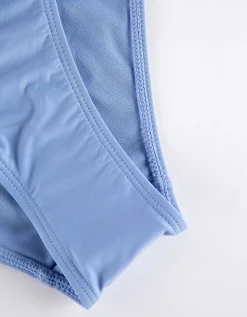 Bikinibroekje - Vetersluitingen opzij - blauw