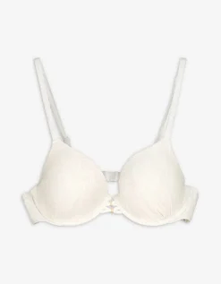 Bikinitop - Lurex - wit