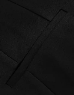 Blazer - V-hals - zwart