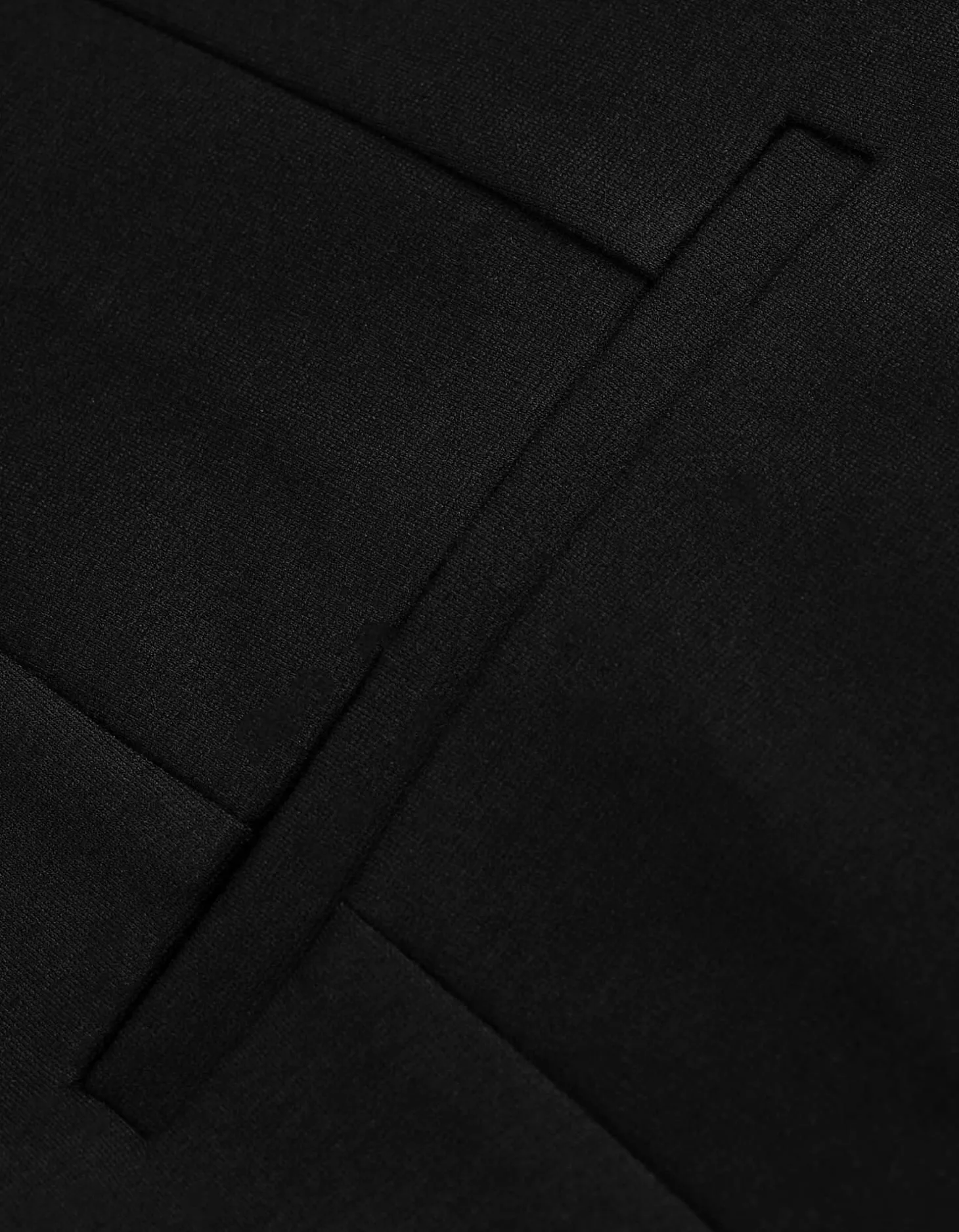 Blazer - V-hals - zwart
