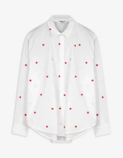 Blouse - Borduursel - wit