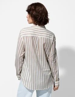 Blouse - Borstzak - beige