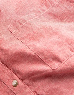 Blouse - Borstzak - donkerrood
