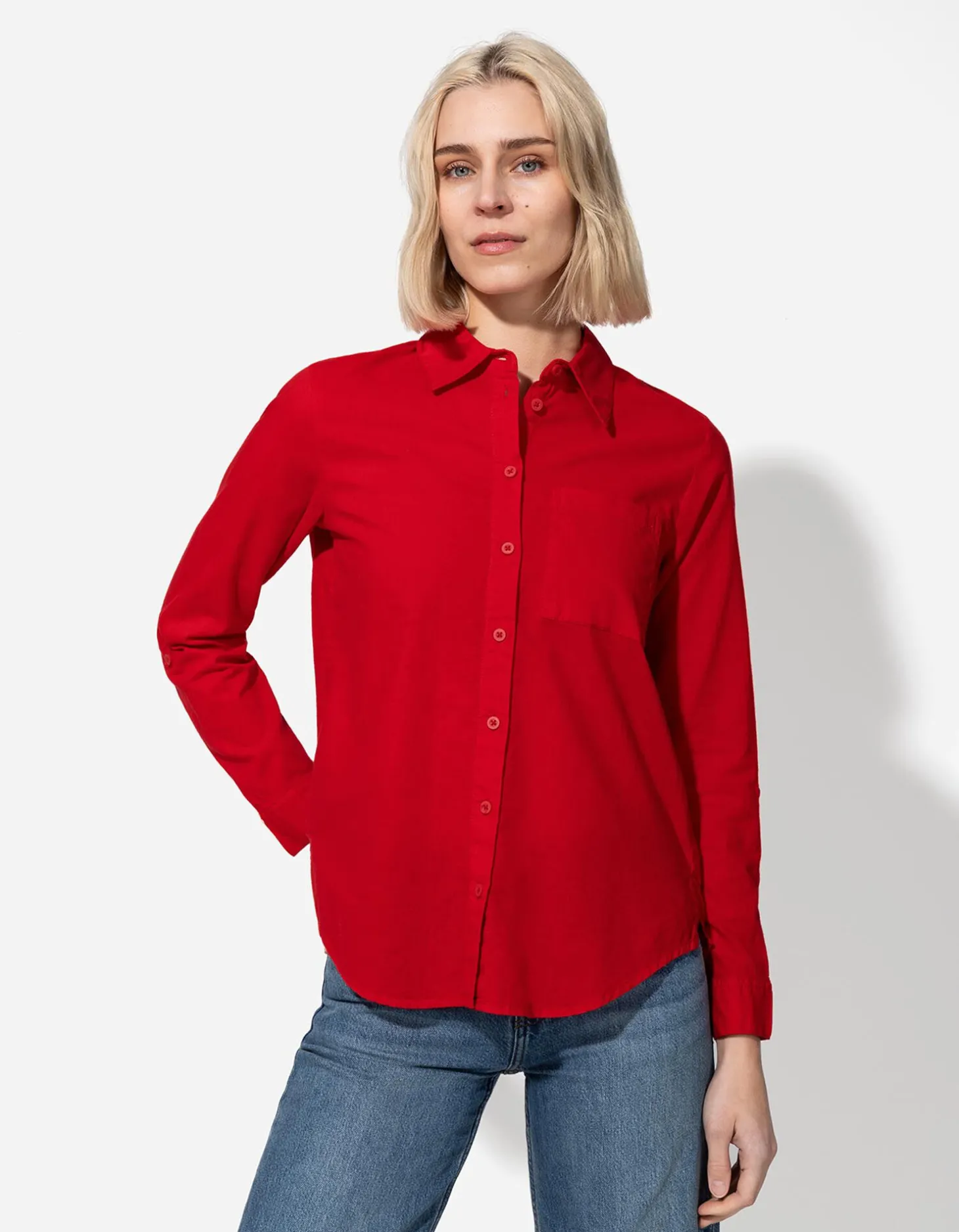 Blouse - Borstzak - rood