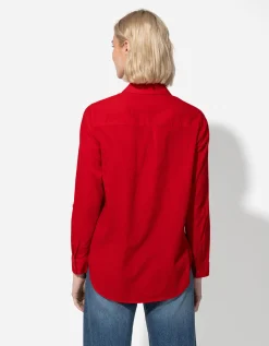Blouse - Borstzak - rood