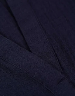 Blouse - Effen - donkerblauw