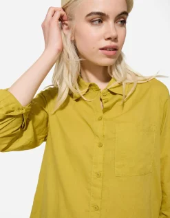 Blouse - Effen - donkergroen