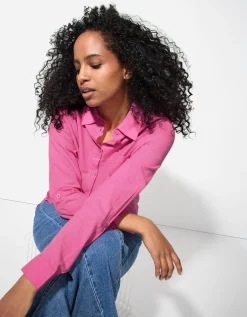 Blouse - Effen - pink