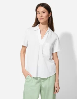 Blouse - Effen - wit