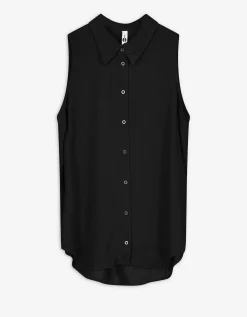 Blouse - Effen - zwart