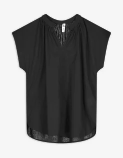 Blouse - Effen - zwart