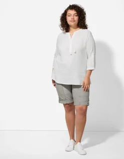 Blouse - Katoen - wit