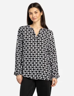 Blouse - LENZING&trade; ECOVERO&trade; - beige