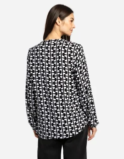 Blouse - LENZING&trade; ECOVERO&trade; - beige