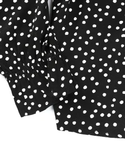 Blouse - LENZING&trade; ECOVERO&trade; - zwart