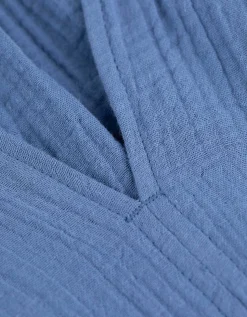Blouse - Mousseline - lichtblauw