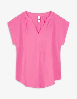 Blouse - Mousseline - pink